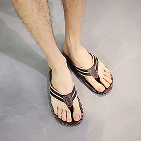 Men's Sandals Flip-Flop Slipper Shoes Anti-Slip EVA Flip Flops Flat Shoes with Comfortable Footbed for Outdoor Indoor