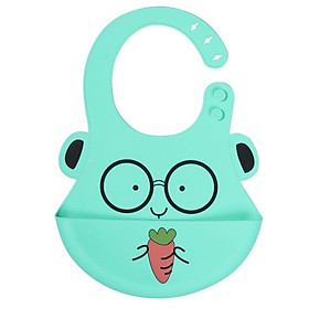 Yếm ăn dặm Silicon, yếm ăn cho bé có máng chất nhựa siêu mềm, cao cấp, an toàn cho bé,TOGABO