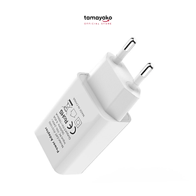 Hình ảnh Củ Sạc 10W USB 5V 2A. Chất Liệu PC Chống Cháy Chứng Nhận CE/UL/FCC - Hàng Chính Hãng Tamayoko