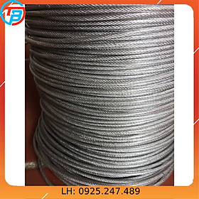 Mua Combo dây phơi cáp lụa bọc nhựa 5mm (Dây phi 5 - 2 Nở móc 8 - 1 Tăng đơ 8 - 2 Khóa cáp 6)