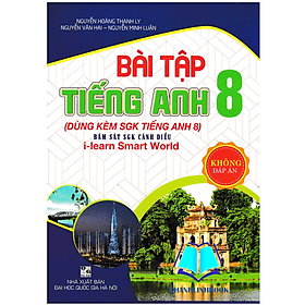 Sách - Bài Tập Tiếng Anh 8 (Không Đáp Án) Dùng Kèm SGK Tiếng Anh 8 (Bám Sát SGK Cánh Diều I-Learn Smart World)