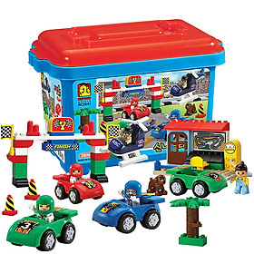 Đồ chơi xếp hình - Chính hãng Hàn Quốc - Xe Đua Vui Nhộn Oxford RC2641 (Fun Racing Car) bao gồm 159 mảnh ghép nhựa ABS cao cấp, an toàn - Dành cho trẻ em từ 3 tuổi