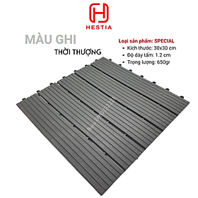 Mua Vỉ lót sàn nhựa uPVC cao cấp 3T-700  Tấm nhựa trải sàn trang trí ban công / sân vườn / sân thượng  lót sàn chống trơn trượt nhà tắm / bể bơi - Hàng Việt Nam chất lượng cao
