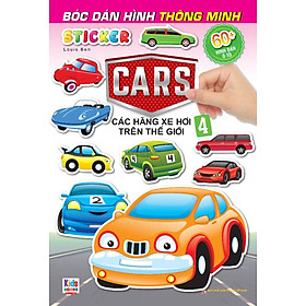 Bóc Dán Hình Sticker Thông Minh - Cars: Các Hãng Xe Hơi Trên Thế Giới Tập 4 _VT