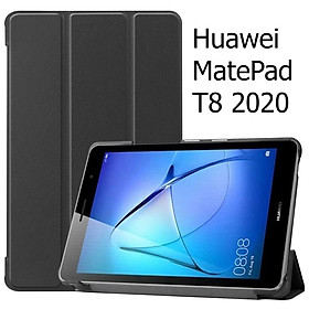 Bao Da Cover Dành Cho Máy Tính Bảng Huawei MatePad T8 Hỗ Trợ Smart Cover