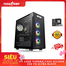 Mua Vỏ Case Thermaltake Divider 550 TG Ultra Black - Hàng chính hãng