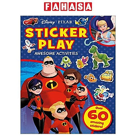 Hình ảnh sách Disney Pixar Sticker Play Awesome Activities