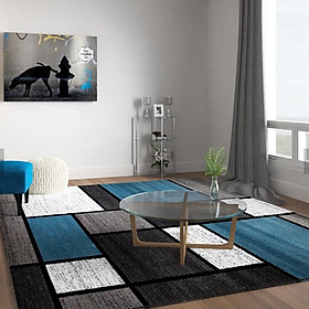 Nordic Stylel Geometric Pattern Floor Mat Carpet for Living Room Sofa Tea Table