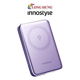 Sạc dự phòng không dây từ tính Innostyle PowerMag Slim PD QC3.0 10000mAh IM20PD - Hàng chính hãng