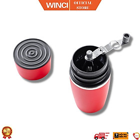 Mua Máy xay cafe hạt cầm tay  chất liệu thép không gỉ Winci  WIN-1007  hàng nhập khẩu.