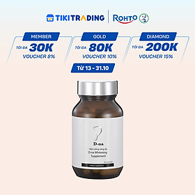 Viên uống sáng da glutathione D-na Whitening Supplement (60 Viên)