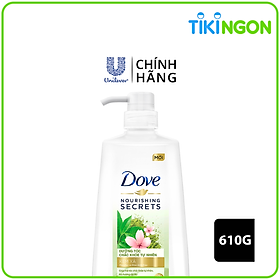 Kem xả Dove Matcha và Hoa Anh Đào - Dưỡng Tóc Chắc Khỏe Tự Nhiên 610gr