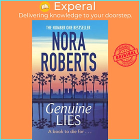 Sách - Genuine Lies by Nora Roberts (UK edition, paperback)