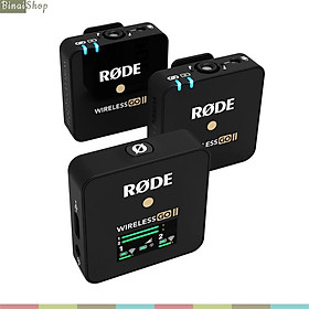 Mua Micro Rode Wireless Go 2 - Bộ 2 Phát 1 Thu  Mic Thu Âm Livestream  Phỏng vấn ngoài trời Microphone Go2 Không dây Go II Hàng Chính Hãng - Kèm Móng Gẩy DreamMaker