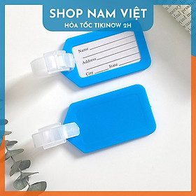 Thẻ Hành Lý Chống Thất Lạc Tối Giản 9*5cm - Giá Rẻ, Đa Dạng Màu Sắc và Thiết Kế Thông Minh, Bảo Vệ Hành Lý Của Bạn
