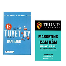 Combo 2Q 12 Tuyệt Kỹ Bán Hàng+ Marketing Căn Bản Cẩm Nang Kinh Doanh Phát