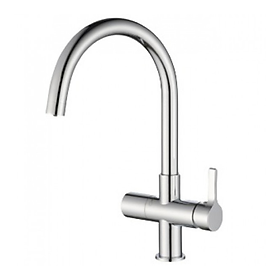 Mua Vòi rửa chén Malloca K150DW - Tích hợp nước uống  Đồng thau mạ Chrome - Hàng Chính Hãng
