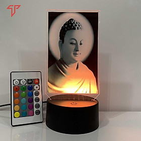 Đèn led để bàn, đèn trang trí hình Phật Thích Ca, Quan Âm Bồ Tát, Phật Adida nhiều mẫu