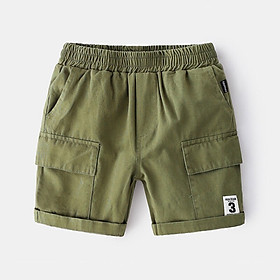 Quần short Kaki túi hộp số 3 bé trai 2-7 tuổi
