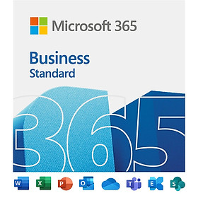 Giấy phép bản quyền Microsoft 365 Business Standard | 12 Tháng | 1 Người Dùng | Hộp thư điện tử 50GB | OneDrive 1TB - Hàng chính hãng