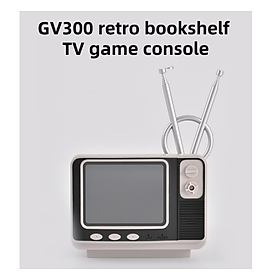 Mua Máy chơi game GV300 RETRO BOOKSHELF TV kiêm đồng hồ - Một vé về tuổi thơ