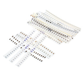 720PCS 1206 SMD Capacitor Assorted Kit 36Values 20pcs 1PF to 10UF Samples Kit Electronic DIY Kit Multiplayer Ceramic