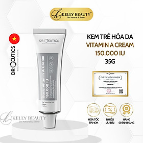Kem Dưỡng Trẻ Hóa Da DrCeutics Basic Vitamin A Cream 150.000 IU | Kelly Beauty