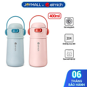 Mua Bình Giữ Nhiệt Elmich EL-8334 400ml  Hàng Chính Hãng  Inox 304  Mở Nắp 1 Chạm  Có Lưới Lọc  Quai Xách Tiện Lợi - JoyMall