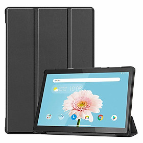 Bao Da Cover Dành Cho Máy Tính Bảng Lenovo M10 X505F X605F Hỗ Trợ Smart Cover