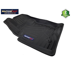 Thảm lót sàn xe ô tô Ford Explorer 2011-2019 Nhãn hiệu Macsim chất liệu nhựa TPV cao cấp màu đen