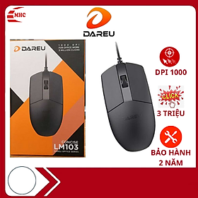 Mua Chuột máy tính có dây Dareu LM103- Hàng chính hãng