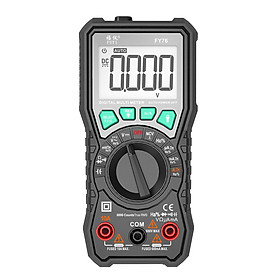 FUYI Digital Multimeter 6000 Count Intelligent Manual Automatic Range Universal Meter AC DC Resistance Capacitance