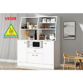 Mua Tủ để đồ nhà bếp nhiều ngăn VKS08- Nội thất lắp ráp Viendong Adv
