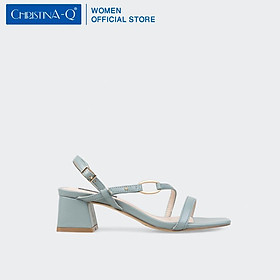 Giày Sandals Nữ Gót Trụ ChristinA-Q XDN298