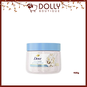 Tẩy Da Chết Toàn Thân Dove Exfoliating Body Scrub Macadamia Rice Milk