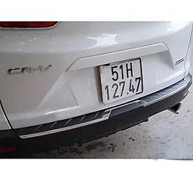 Lắp Nẹp Chống Trầy Cốp Sau Trong Ngoài Dành Cho Xe Honda CRV 2019 – 2020 - Nẹp Cốp Ngoai