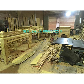 Mua án gian gỗ mít chân 10cm tứ linh