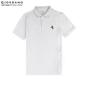 Áo Thun Có Cổ Polo Nữ Thêu Logo Napoleon Công Nghệ Kháng Khuẩn Giordano 05311251