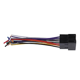 Universal ISO Car Radio Adapter Female Socket Stereo Wire Harness Connector