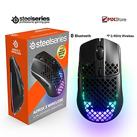 Mua Chuột chơi game không dây Steelseries AEROX 3 Wireless / Bluetooth 5.0 18.000 CPI