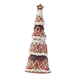 Christmas Table Decoration Tabletop Figurine Christmas Tree Ornament Tree Cane Decorations for Office Holiday Home Decor