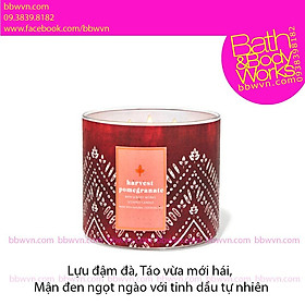 Mua Nến thơm Bath and Body Works Harvest Pomegranate 3 bấc