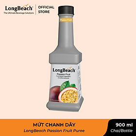 Mứt Chanh Dây - LongBeach Passion Fruit Fruit Based Preparation 900 ml