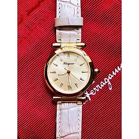 Đồng Hồ Nữ Ferragamo FCH dây da case 34mm