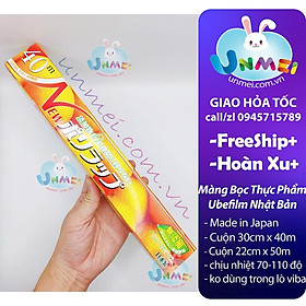 Mua Màng Bọc Thực Phẩm Nhật Bản cuộn 22cm x 50m   cuộn 30cm x 40m -hàng Nhật Bản-Mẹ và Bé Unmei