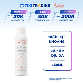 Nước xịt khoáng cấp ẩm và làm dịu da AVÈNE THERMAL SPRING WATER