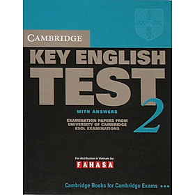 Nơi bán Cam Key English Test 2 with Answers - VN Edition - Giá Từ -1đ