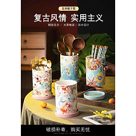 LỌ ĐA NĂNG HỌA TIẾT NHÀ MAGRACE Hàng chính hãng