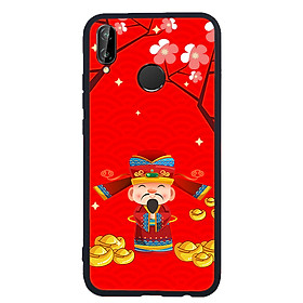 Ốp Lưng Viền TPU cho điện thoại Huawei Nova 3e - Thần Tài 01