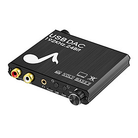192KHz DAC Digital Coaxial SPDIF to Analog Converter Stereo for PS3 HDTV